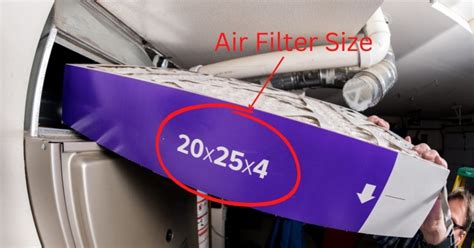 box air filter sizes